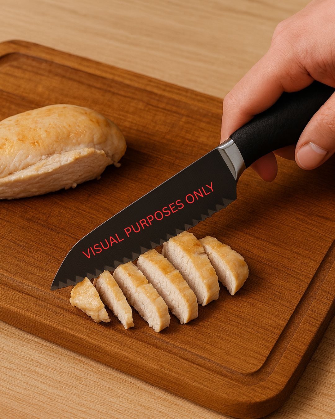 6-Piece Professional Kitchen Knife Set – Black Edition