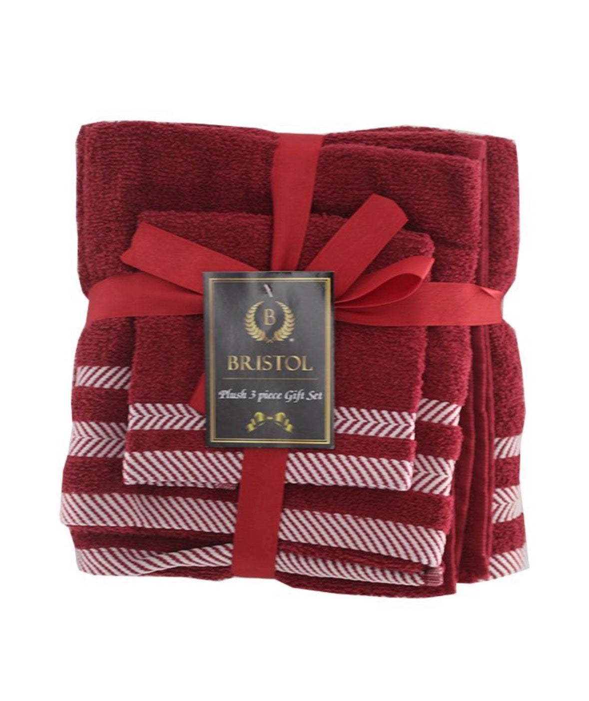 Bristol Plush 3-Piece Towel Set
