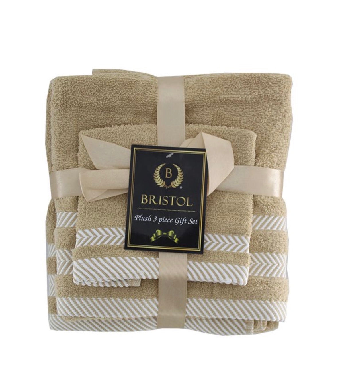 Bristol Plush 3-Piece Towel Set