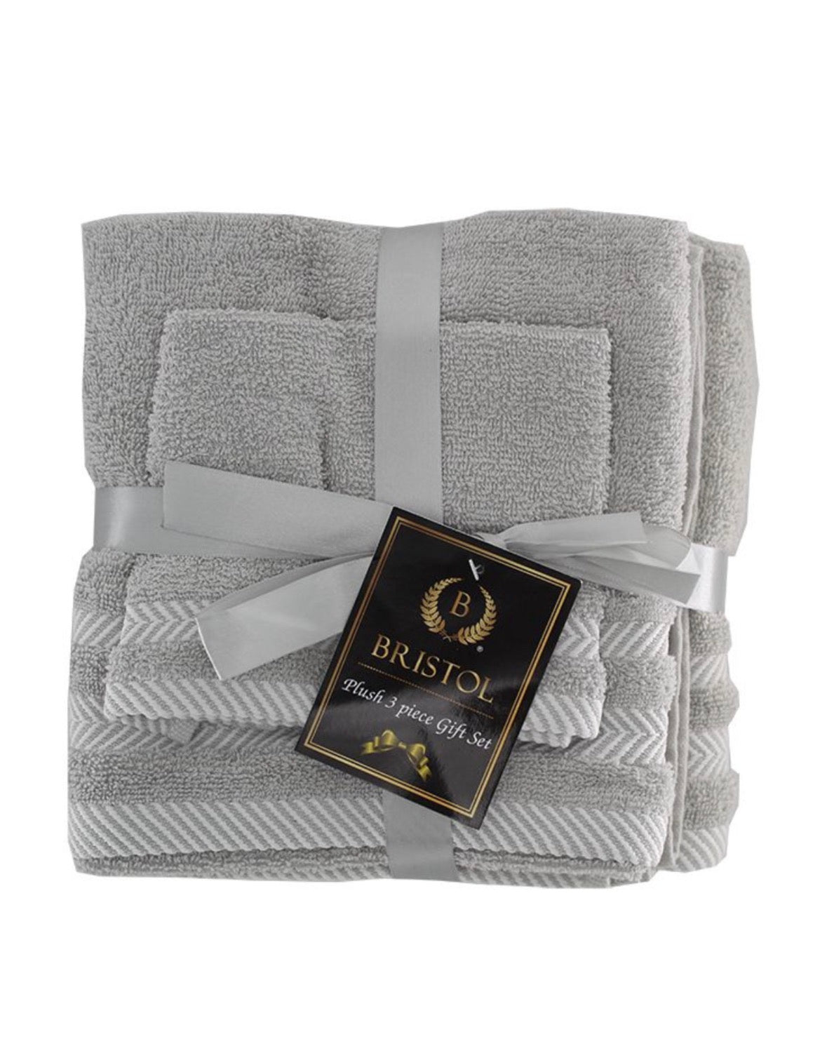 Bristol Plush 3-Piece Towel Set