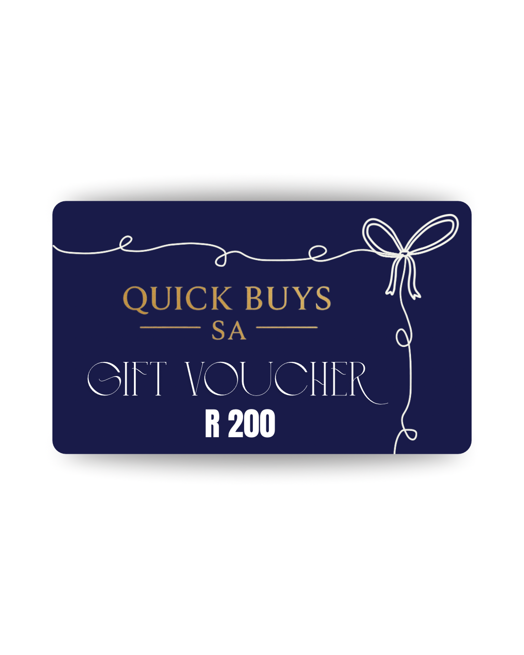 Quick Buys SA Digital Gift Voucher