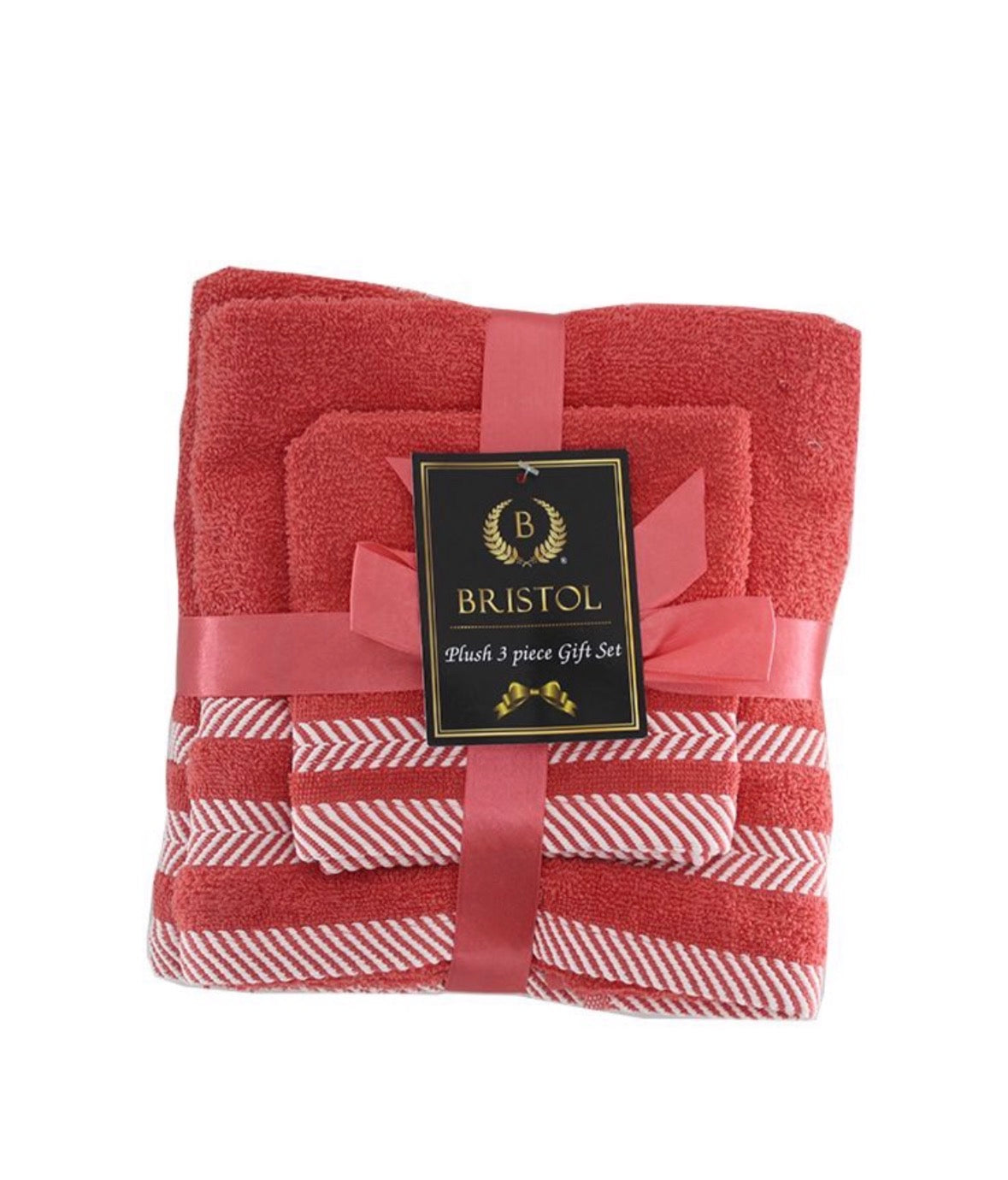 Bristol Plush 3-Piece Towel Set