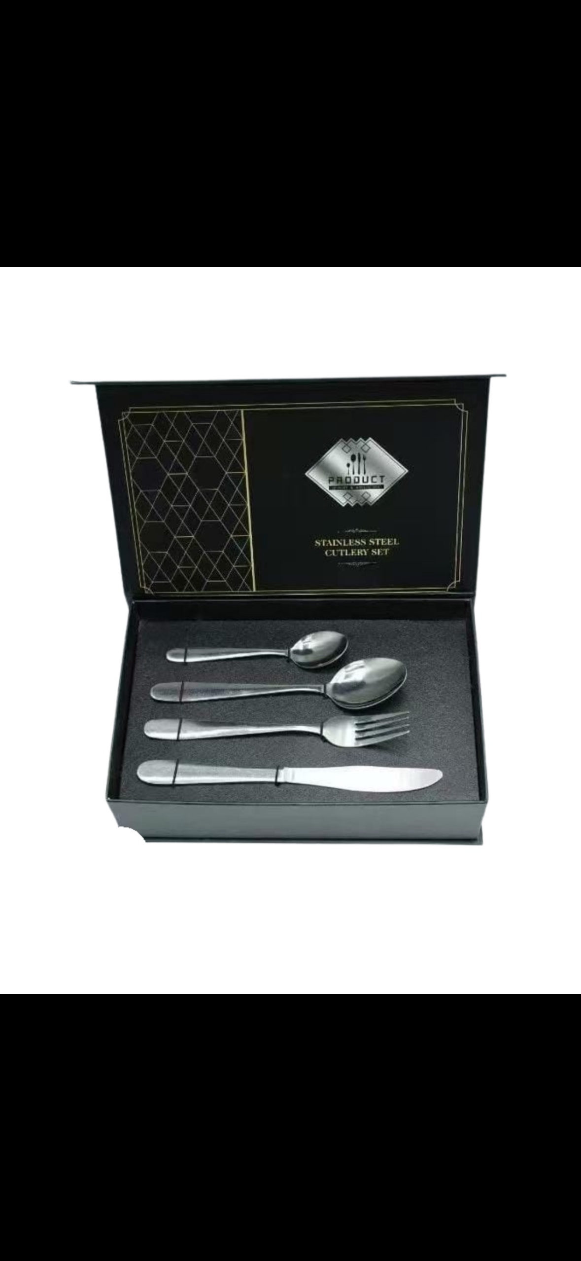 24Pc Stainless Steel Set