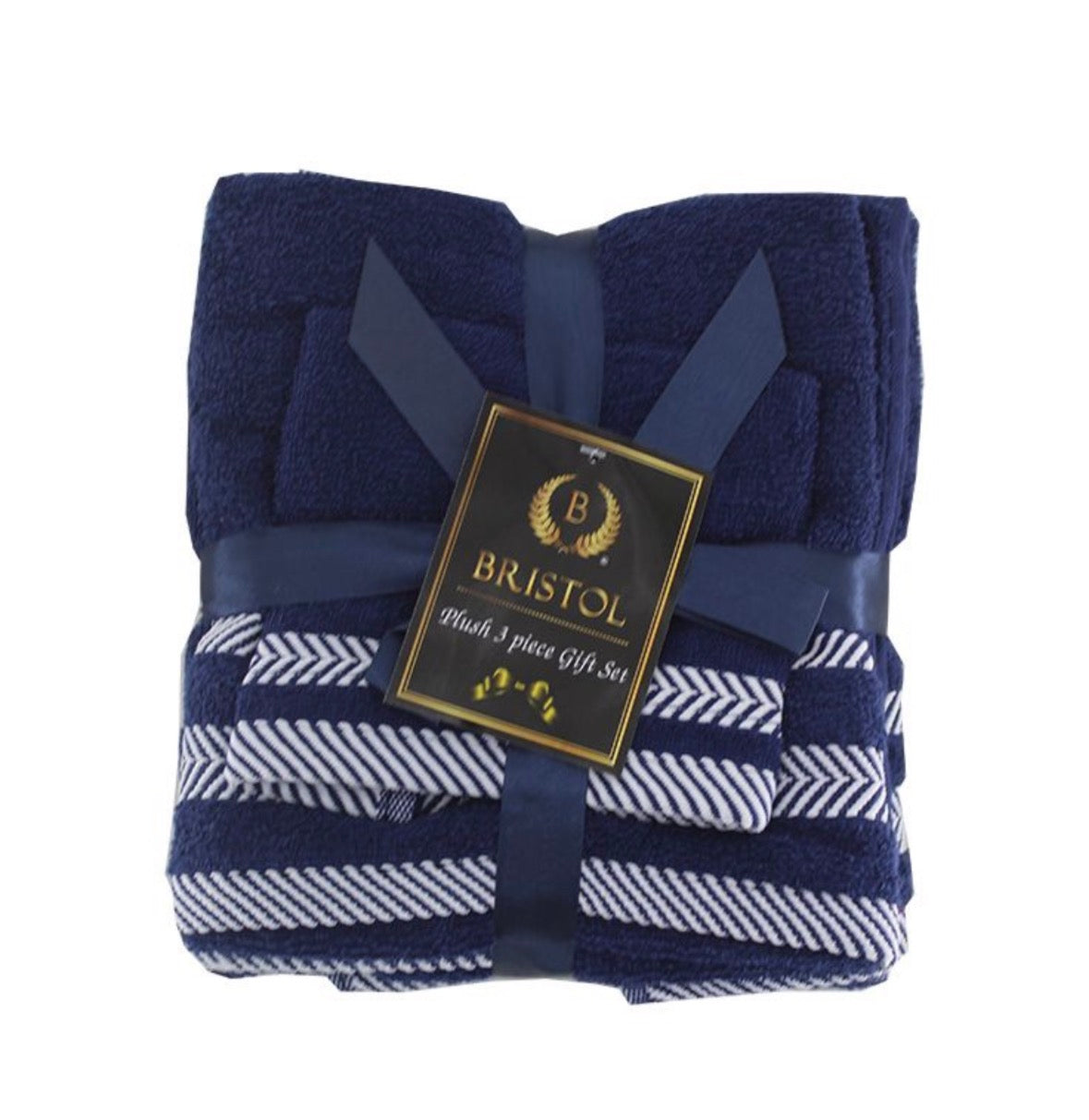 Bristol Plush 3-Piece Towel Set